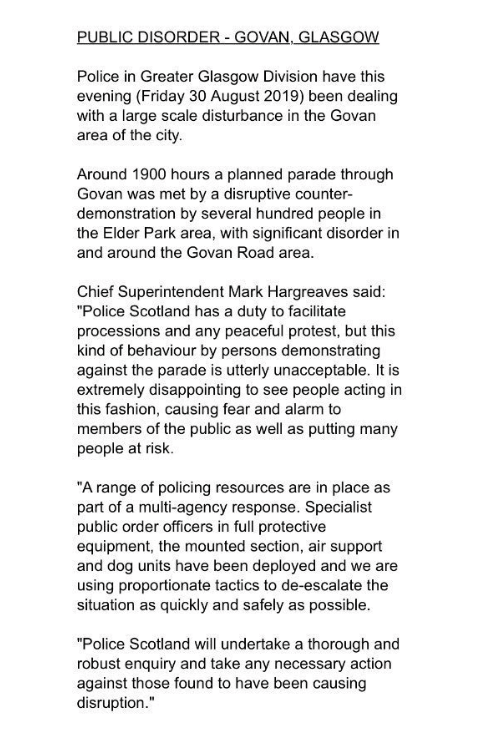 Greater Glasgow Police